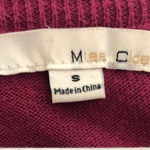 Mias Closét Tops - Magenta Ruffle Long Sleeve Mias Closét Tops - Magenta Ruffle Long Sleeve
